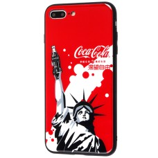 Чохол White Knight для iPhone 7 Plus / 8 Plus Pictures glass статуя Свободи