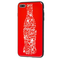 Чохол White Knight для iPhone 7 Plus / 8 Plus Pictures glass кока-кола