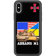 Чохол для iPhone X / Xs MixCase техніка Abrams M1
