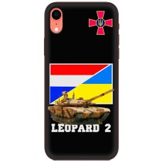 Чохол для iPhone Xr MixCase техніка Leopard 2