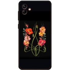 Чохол для Samsung Galaxy A04 (A045) MixCase патротичні Тризуб з квітів