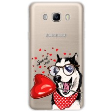 Чохол для Samsung Galaxy J5 2016 (J510) MixCase день закоханих закоханий собака
