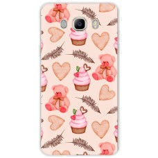 Чохол для Samsung Galaxy J5 2016 (J510) MixCase день закоханих плюшевий ведмедик