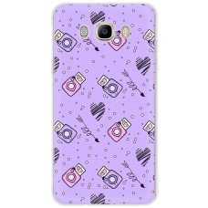 Чохол для Samsung Galaxy J5 2016 (J510) MixCase день закоханих фото фіолетовий
