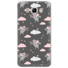 Чохол для Samsung Galaxy J5 2016 (J510) MixCase день закоханих кіт купідон