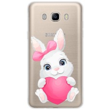 Чохол для Samsung Galaxy J5 2016 (J510) MixCase день закоханих заєць із серцем