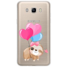 Чохол для Samsung Galaxy J5 2016 (J510) MixCase день закоханих лінивець з шаприками