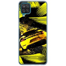 Чохол для Samsung Galaxy A12 (A125) MixCase машини жовта машина
