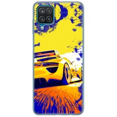 Чохол для Samsung Galaxy A12 (A125) MixCase машини жовта car дрифт