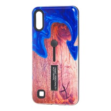Чохол для Samsung Galaxy A10 (A105) Kickstand "море" зріз дерева