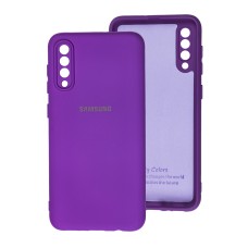 Чохол для Samsung Galaxy A50 / A50s / A30s Silicone Full camera purple
