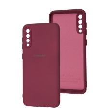 Чохол для Samsung Galaxy A50 / A50s / A30s Silicone Full camera marsala
