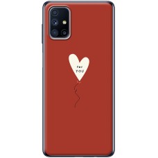 Чохол для Samsung Galaxy M 51 для закоханих 23