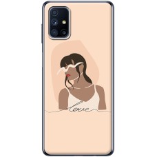 Чохол для Samsung Galaxy M 51 для закоханих 24