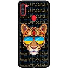 Чохол для Samsung Galaxy A11 / M11 MixCase техніка гламурний Leopard
