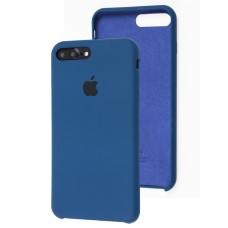 Чохол Silicone для iPhone 7 Plus / 8 Plus case синій кобальт
