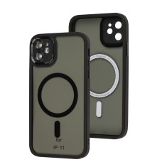 Чохол для iPhone 11 MagSafe Acrylic Matte black