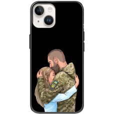 Чохол для iPhone 15 MixCase патріотичні чоловік та жінка