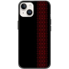 Чохол для iPhone 15 MixCase патріотичні червоний колір вишиванки