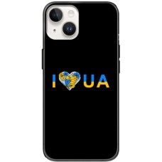 Чохол для iPhone 15 MixCase патріотичні I love UA