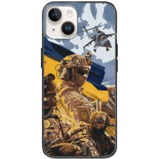 Чохол для iPhone 15 MixCase патріотичні бійці України