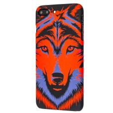 Чохол Luxo Face для iPhone 7 Plus / 8 Plus вовк червоний