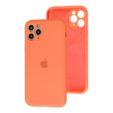Чохол для iPhone 11 Pro Max Silicone Slim Full camera papaya