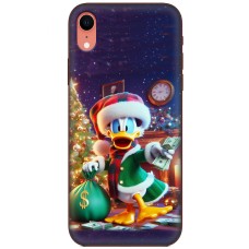 Чохол для iPhone Xr MixCase Новий рік Scrooge and money