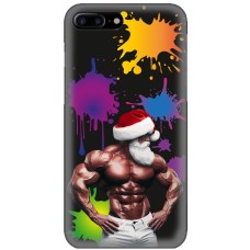 Чохол для iPhone 7 Plus / 8 Plus MixCase Новий рік бодібілдер