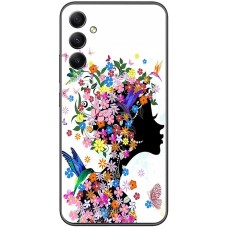 Чохол для Samsung Galaxy A15 MixCase весна квіти та колібрі