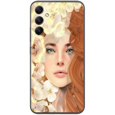 Чохол для Samsung Galaxy A15 MixCase весна орхідеї у волоссі