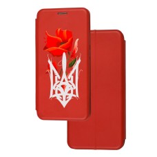 Чохол-книжка Samsung Galaxy S8 (G950) з малюнком Тризуб з квіткою маку