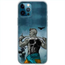 Чохол для iPhone 12 Pro MixCase патріотичні козак з черепом