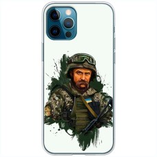 Чохол для iPhone 12 Pro MixCase патріотичні Тарас Шевченко у формі