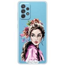 Чохол для Samsung Galaxy A72 Mixcase дівчини дизайн 2