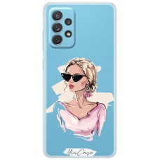 Чохол для Samsung Galaxy A72 Mixcase дівчини дизайн 3