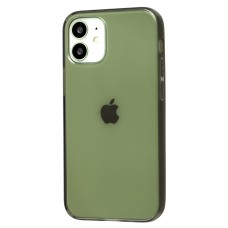 Чохол для iPhone 12 mini High shining блискітки чорний/прозорий