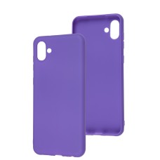 Чохол для Samsung Galaxy A04 (A045) Candy бузковий