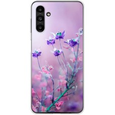 Чохол для Samsung Galaxy A14 MixCase purple flowers