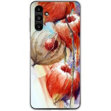 Чохол для Samsung Galaxy A14 MixCase red flowers
