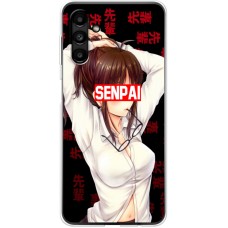 Чохол для Samsung Galaxy A14 MixCase Senpai white