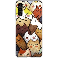 Чохол для Samsung Galaxy A14 MixCase Sleepy Cats