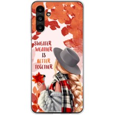 Чохол для Samsung Galaxy A14 MixCase Sweater Weather
