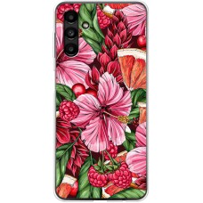 Чохол для Samsung Galaxy A14 MixCase Tropical Flowers