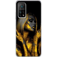 Чохол для Xiaomi Mi 10T / Mi 10T Pro MixCase асорті дівчина в позолоті