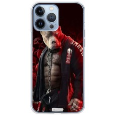 Чохол для iPhone 13 Pro MixCase спорт принт спорт піт буль боєць