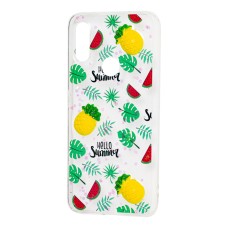 Чохол для Xiaomi Redmi 7 силікон 3D "ананас"