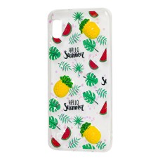 Чохол для Samsung Galaxy A10 (A105) силікон 3D "ананас"