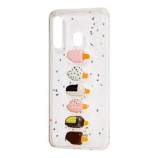 Чохол для Samsung Galaxy A20/A30 силікон 3D "морозиво"