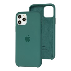 Чохол Silicone для iPhone 11 Pro Premium case pine green